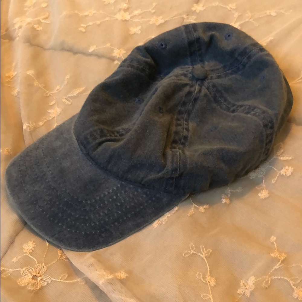 Faded Denim Baseball Hat